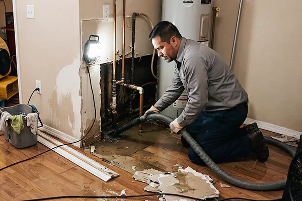 Burst Pipe Clean Up Laguna Beach