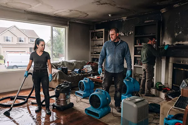 Smoke and Water Damage Restoration Laguna Beach