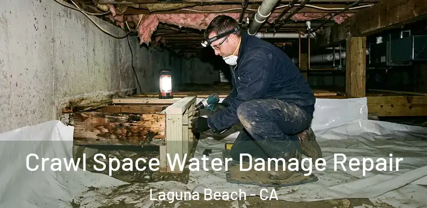 Crawl Space Water Damage Repair Laguna Beach - CA