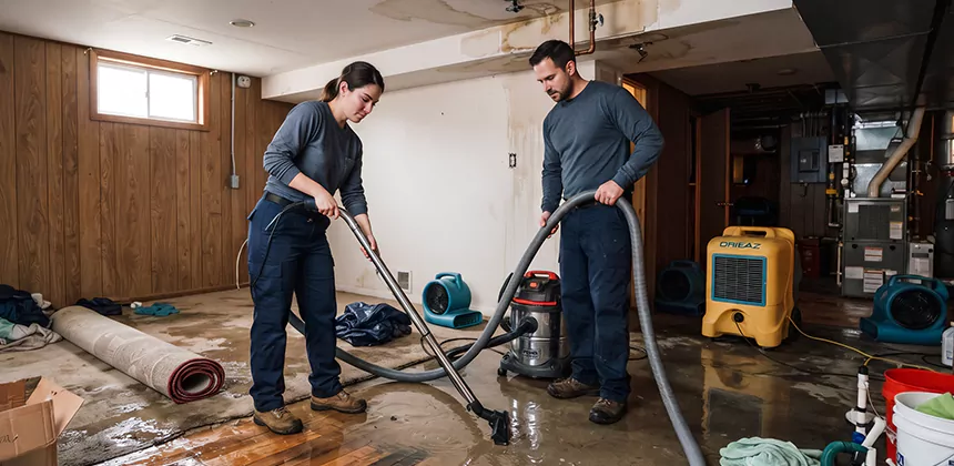 Frozen Pipe Burst Cleanup in Laguna Beach