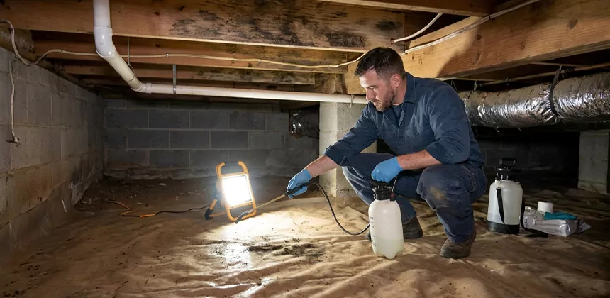 Crawl Space Mold Treatment in Laguna Beach