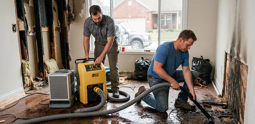 Water Mold and Fire Restoration in Laguna Beach