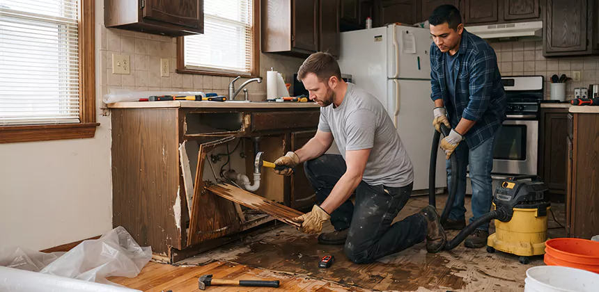 Repairing Water Damaged MDF Cabinets in Laguna Beach