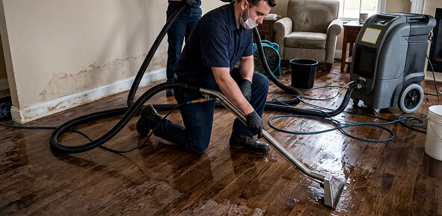 Hardwood Floor Water Extraction in Laguna Beach